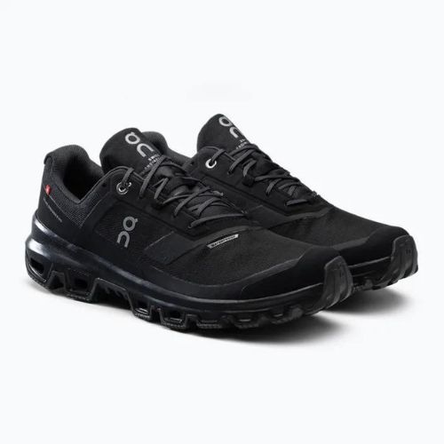 Buty do biegania męskie On Running Cloudventure Waterproof black