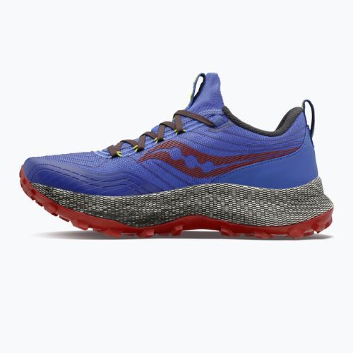 Buty do biegania męskie Saucony Endorphin Trial blue raz/spice