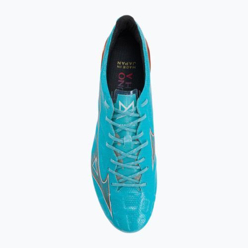 Buty piłkarskie męskie Mizuno Alpha JP niebieskie P1GA236025