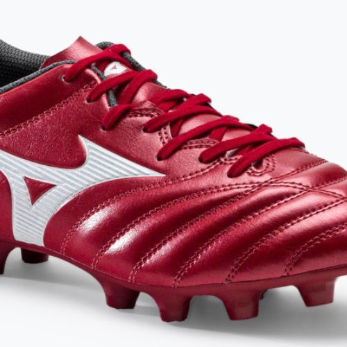 Buty piłkarskie męskie Mizuno Monarcida II Sel MD czerwone P1GA222560