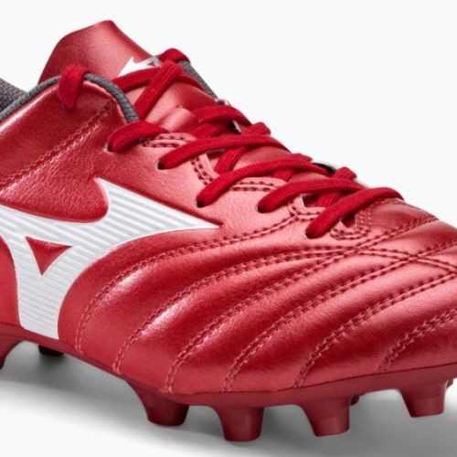 Buty piłkarskie dziecięce Mizuno Monarcida II Sel MD czerwone P1GB222560