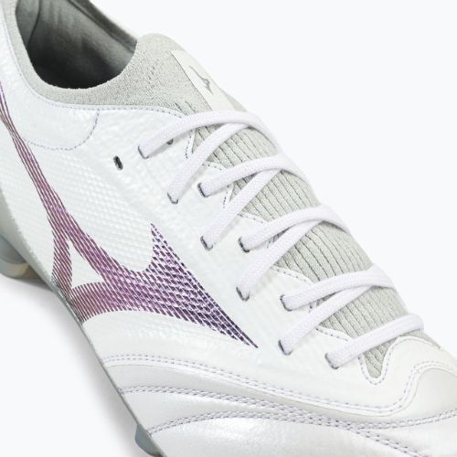 Buty piłkarskie męskie Mizuno Morelia Neo III Beta Elite białe P1GA239104