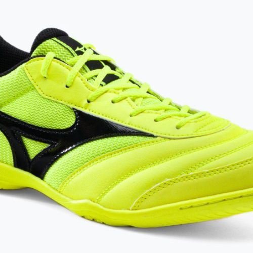 Buty piłkarskie męskie Mizuno Morelia Sala Club IN safety yellow/black