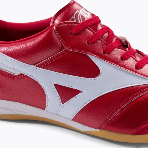 Buty piłkarskie Mizuno Morelia Sala Elite IN czerwone Q1GA221060