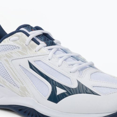 Buty do siatkówki męskie Mizuno Thunder Blade 3 białe V1GA217022