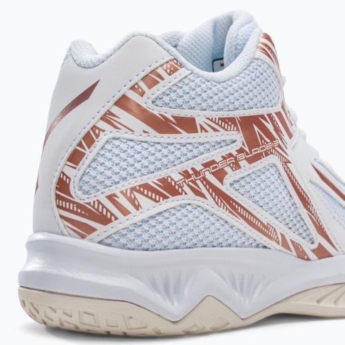 Buty do siatkówki damskie Mizuno Thunder Blade 3 Mid białe V1GC217536