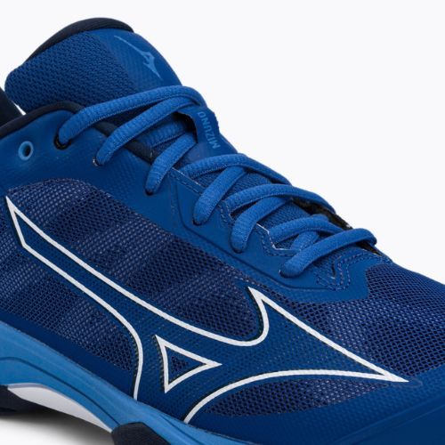 Buty do tenisa męskie Mizuno Wave Exceed Light AC true blue/white/dress blues