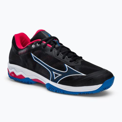 Buty do padla męskie Mizuno Wave Exceed Light CC Padel czarne 61GB222210