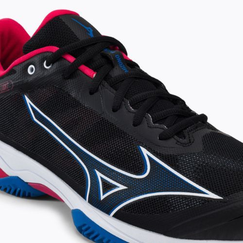 Buty do padla męskie Mizuno Wave Exceed Light CC Padel czarne 61GB222210