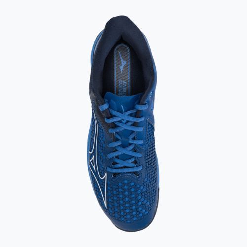 Buty do tenisa męskie Mizuno Wave Exceed Tour 5 CC true blue/white/dress blues