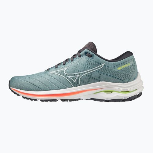 Buty do biegania męskie Mizuno Wave Inspire 18 smoke blue/white/neon flame