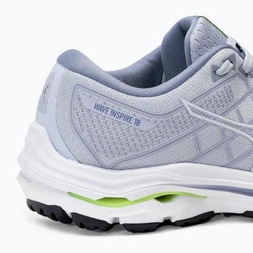Buty do biegania damskie Mizuno Wave Inspire 18 heather/white/troposphere