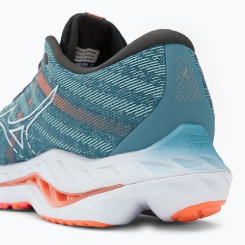 Buty do biegania męskie Mizuno Wave Inspire 19 province blue/ white/ light orange