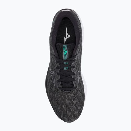 Buty do biegania męskie Mizuno Wave Inspire 19 black/ metallic gray/ bisgreen