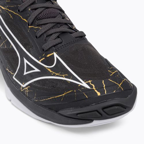 Buty do siatkówki męskie Mizuno Wave Lightning Z7 black oyster/mp gold/irongat