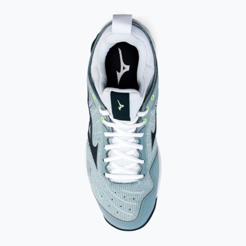Buty do siatkówki Mizuno Wave Luminous 2 stone blue/stratified sea/neo lime
