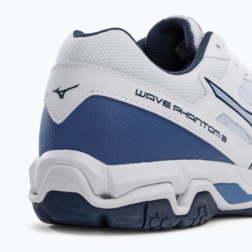 Buty do piłki ręcznej Mizuno Wave Phantom 3 white/dark denim/blue jasper