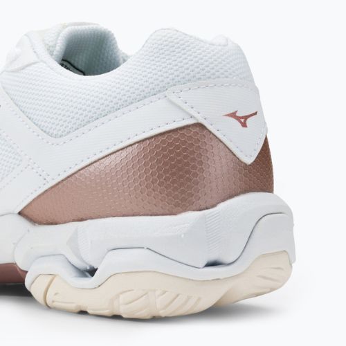 Buty do piłki ręcznej damskie Mizuno Wave Phantom 3 białe X1GB226036