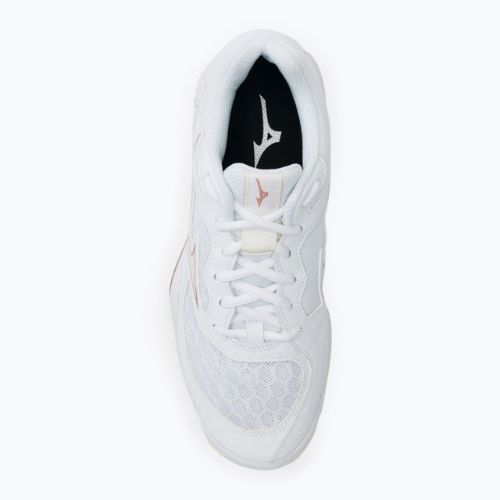 Buty do piłki ręcznej damskie Mizuno Wave Phantom 3 białe X1GB226036