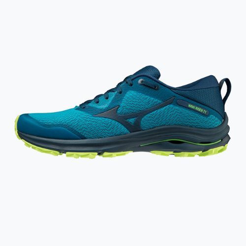 Buty do biegania męskie Mizuno Wave Rider TT algiers blue/ gibraltar sea/ neo lime