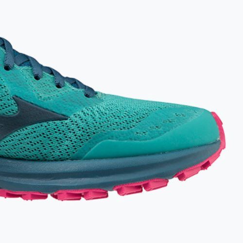 Buty do biegania damskie Mizuno Wave Rider TT lagoon/ moroccan blue/ pink peacock
