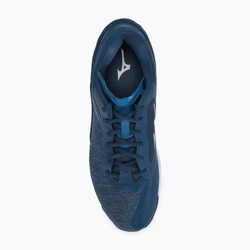 Buty do piłki ręcznej Mizuno Wave Stealth Neo dark denim/white/blue jasper