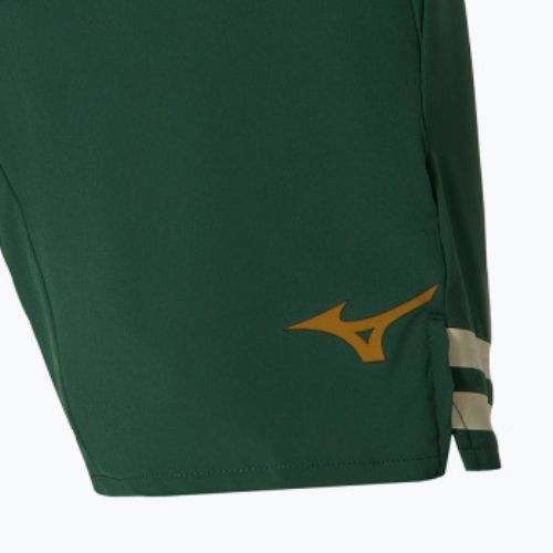 Spodenki tenisowe męskie Mizuno Retro zielone 62GBA00237