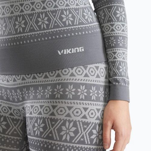 Komplet bielizny termoaktywnej damskiej Viking Hera light gray