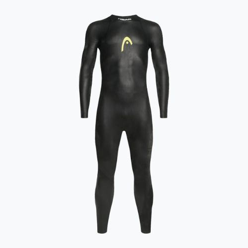 Pianka triathlonowa męska HEAD Ow Free 3.2 mm black/yellow