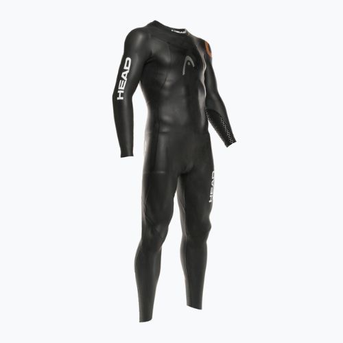 Pianka triathlonowa męska HEAD Ow Shell FS 3.2.2 mm black/orange