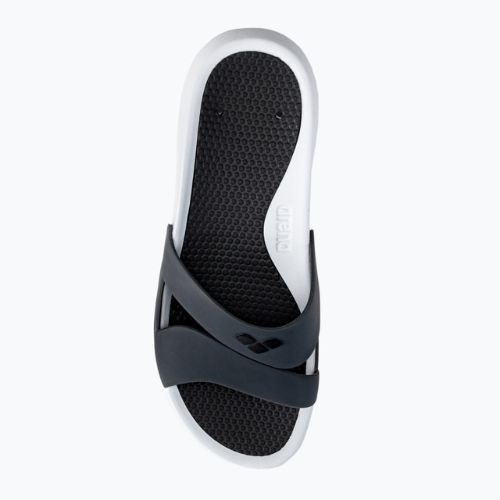 Klapki damskie arena Nina white/dark grey/black