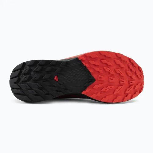 Buty do biegania męskie Salomon Sense Ride 5 black/fiery red/black