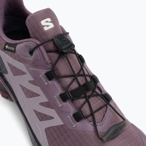Buty do biegania damskie Salomon Supercross 4 GTX moonscape/black