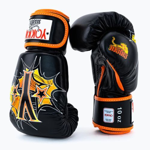 Rękawice bokserskie YOKKAO Pad Thai black
