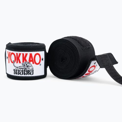 Bandaże bokserskie YOKKAO Premium Handwraps 400 cm black