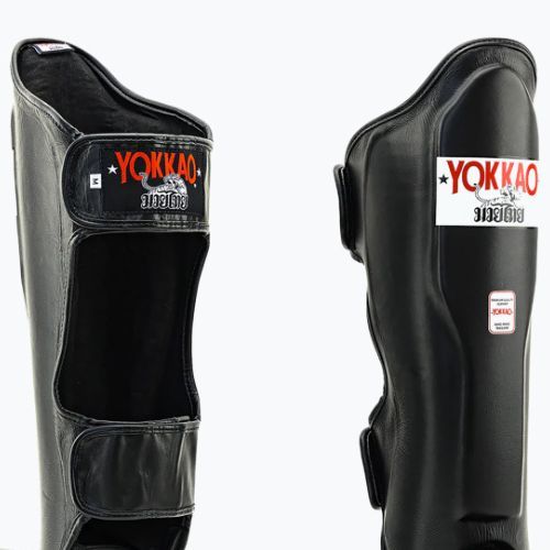 Ochraniacze piszczeli i stóp YOKKAO Matrix Shin Guards black