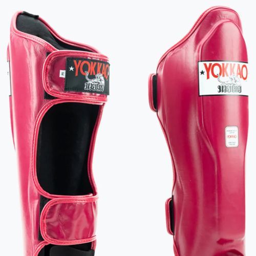 Ochraniacze piszczeli i stóp YOKKAO Matrix Shin Guards cerise