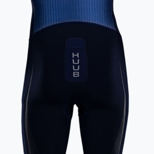 Kombinezon triathlonowy męski HUUB Anemoi Aero + Flatlock black/aqua