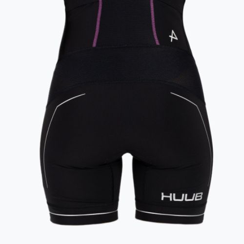 Kombinezon triathlonowy damski HUUB Aura Long Course Tri Suit black/purple