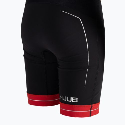 Kombinezon triathlonowy męski HUUB Race Long Course Tri Suit black/red