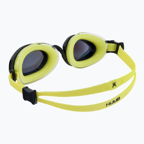 Okulary do pływania HUUB Pinnacle Air Seal fluo yellow/black