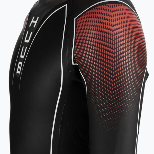 Pianka triathlonowa męska HUUB Aegis X 3:5 mm black/red