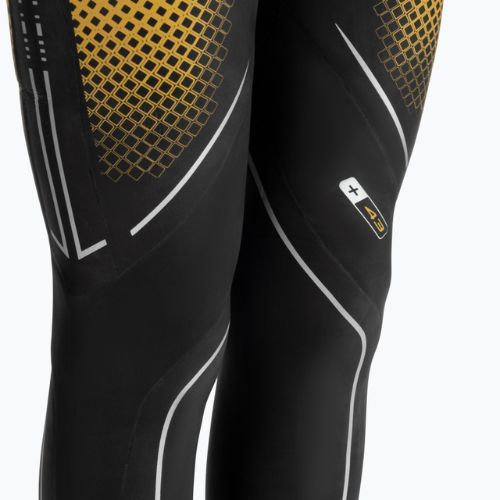 Pianka triathlonowa męska HUUB Agilis Ali Gold 3:5 mm black/gold