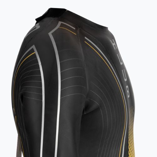 Pianka triathlonowa męska HUUB Agilis Ali Gold 3:5 mm black/gold