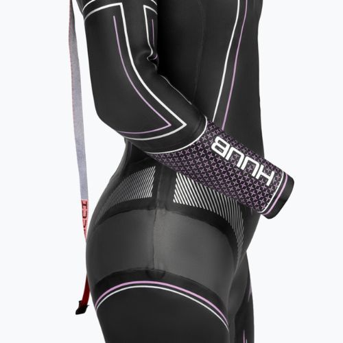 Pianka triathlonowa damska HUUB Aura 2 3:3 mm black/purple
