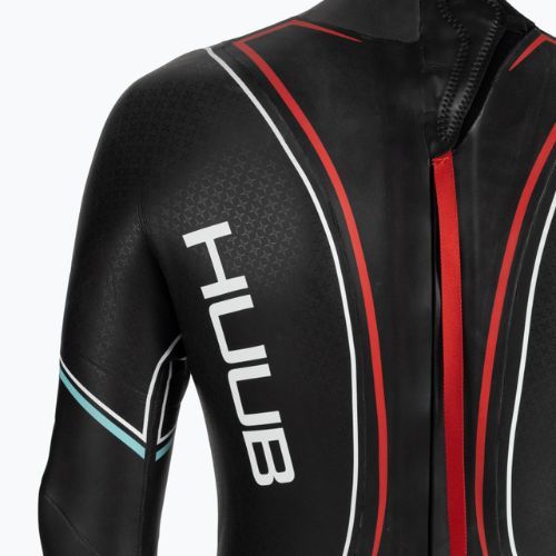 Pianka triathlonowa męska HUUB Varman Glacier blue/red