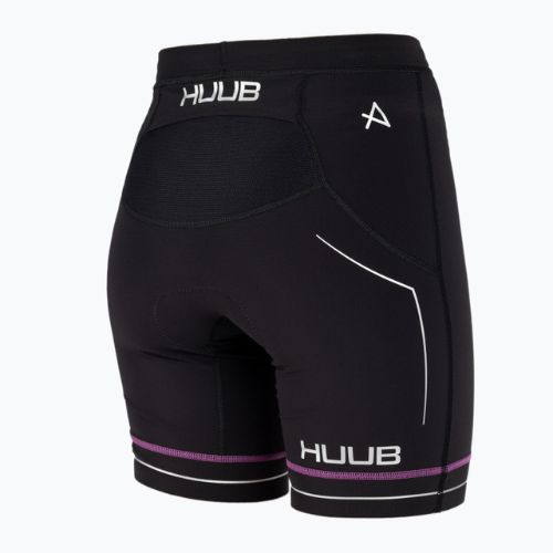 Spodenki triathlonowe damskie HUUB Aura Tri Short black/purple