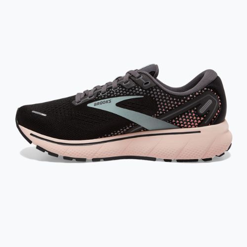 Buty do biegania damskie Brooks Ghost 14 black/pearl/peach