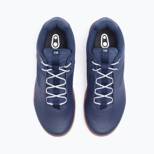 Buty rowerowe platformy Crankbrothers Stamp Lace navy/silver/gum
