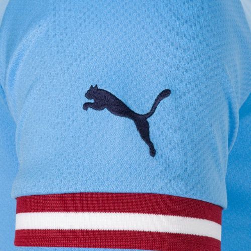 Koszulka piłkarska dziecięca PUMA MCFC Home Jersey Replica Team light blue